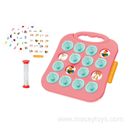 Memory Card Board Game Pairing Toys